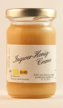 Ingwer-Honig-Creme 125g Bio